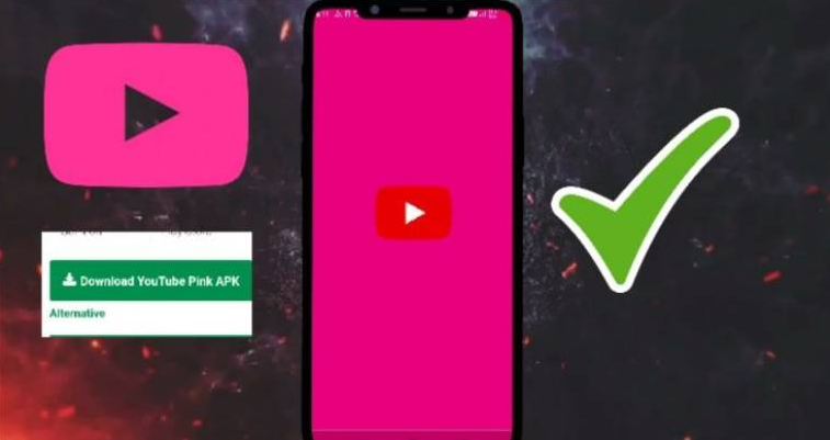 Verity Of Theme In YouTube Pink Apk