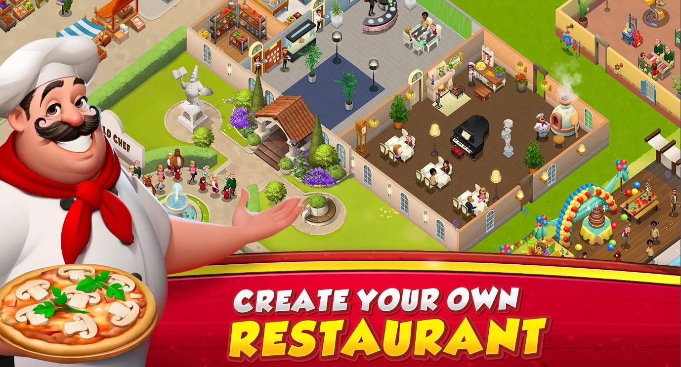 build resturant in this game