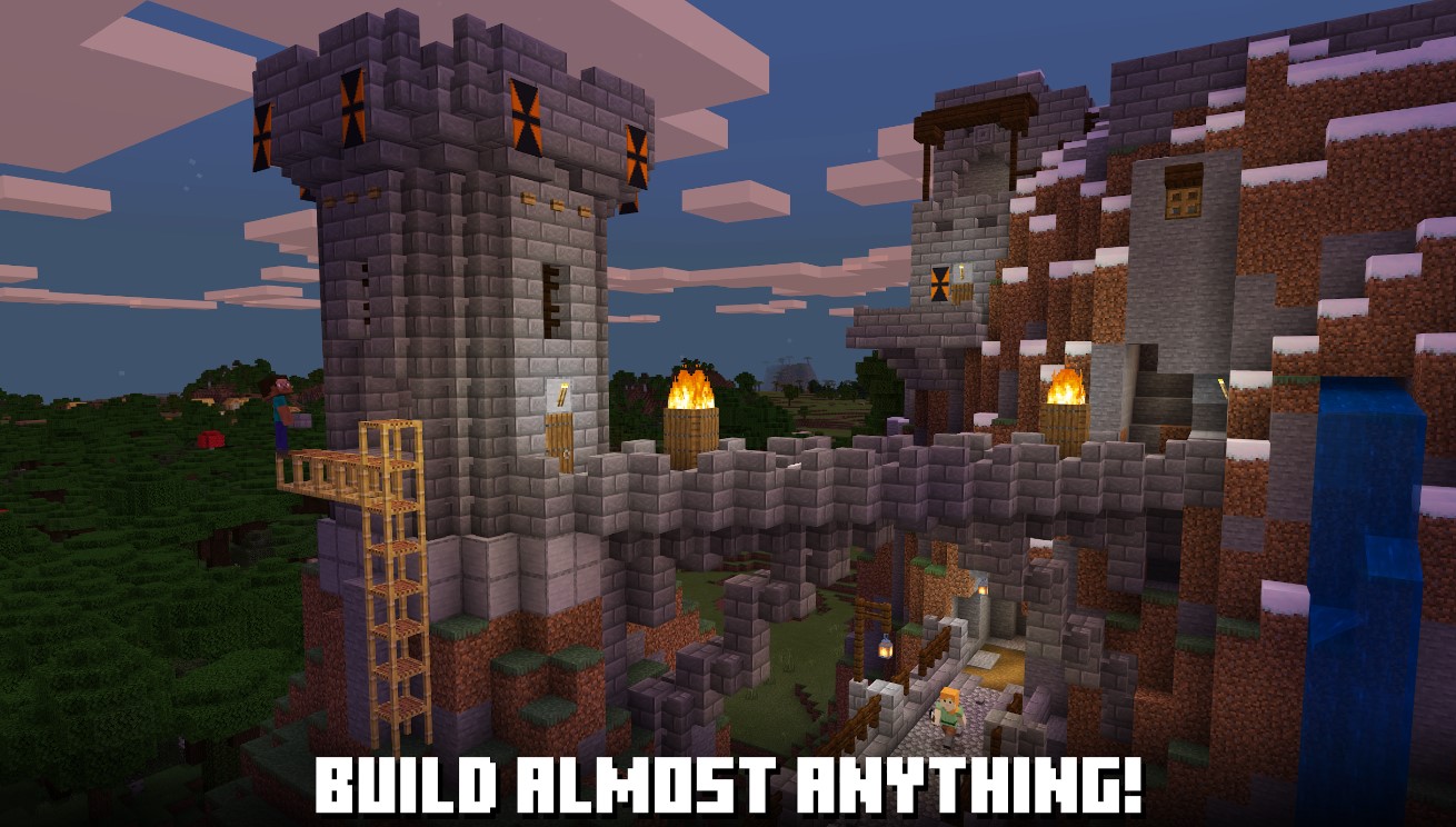build feature in Minecraft mod Apk
