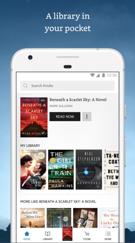 Big library in Amazon Kindle mod Apk