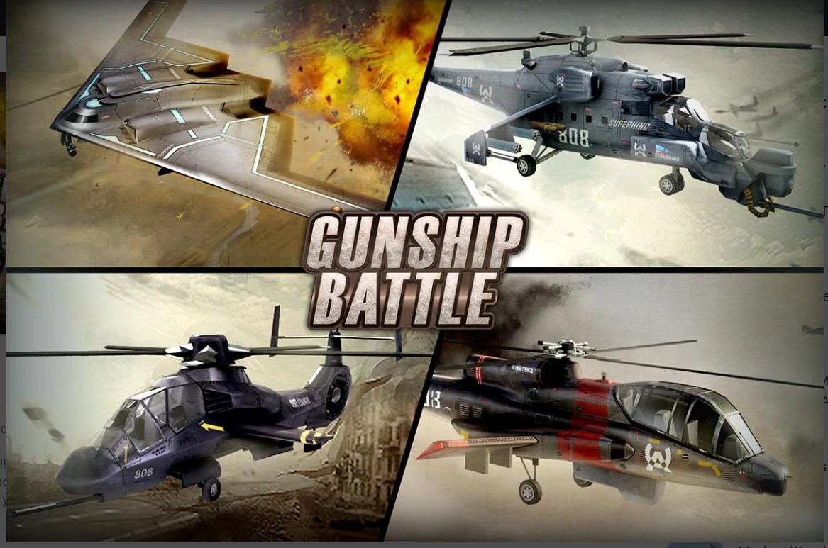 what is Gunship Battle mod apk